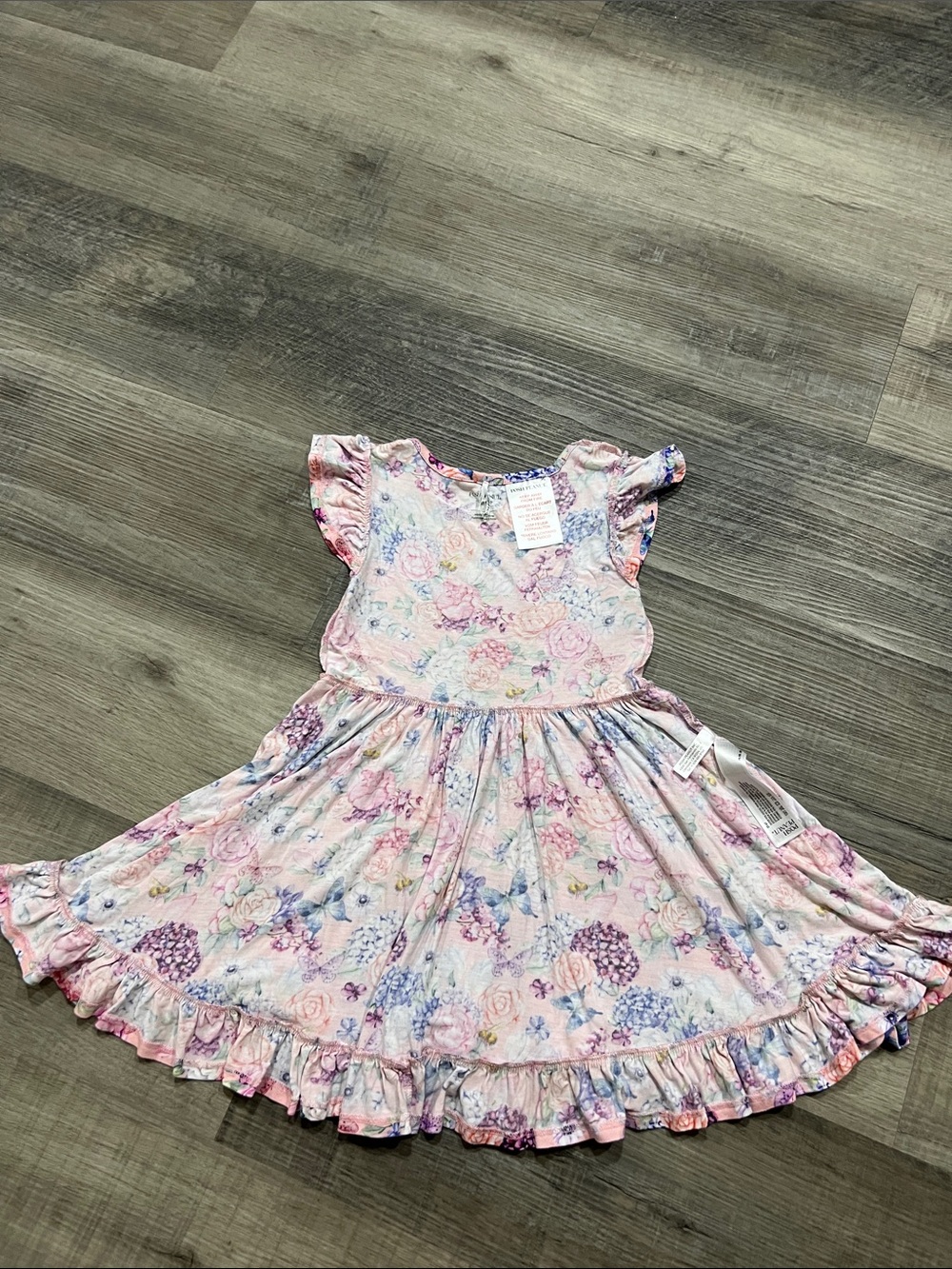 Posh Peanut Lyric print dress size 5T-6T - Picture 9 of 11